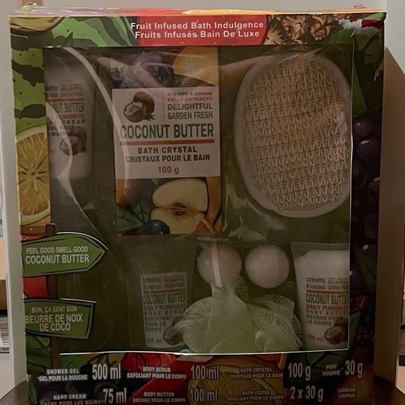 3 for $30. Fruit infused bath indulgence set - Picture 2 of 3